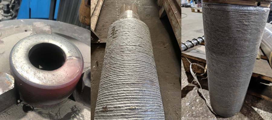 Наплавка наружных поверхностей